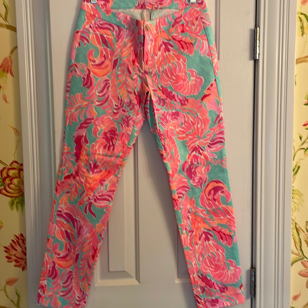 Lilly Pulitzer Kelly Skinny Ankle Pant Size 4